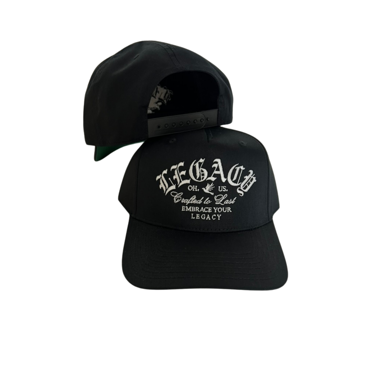 LEGACY EMBROIDERED HAT (BLACK)