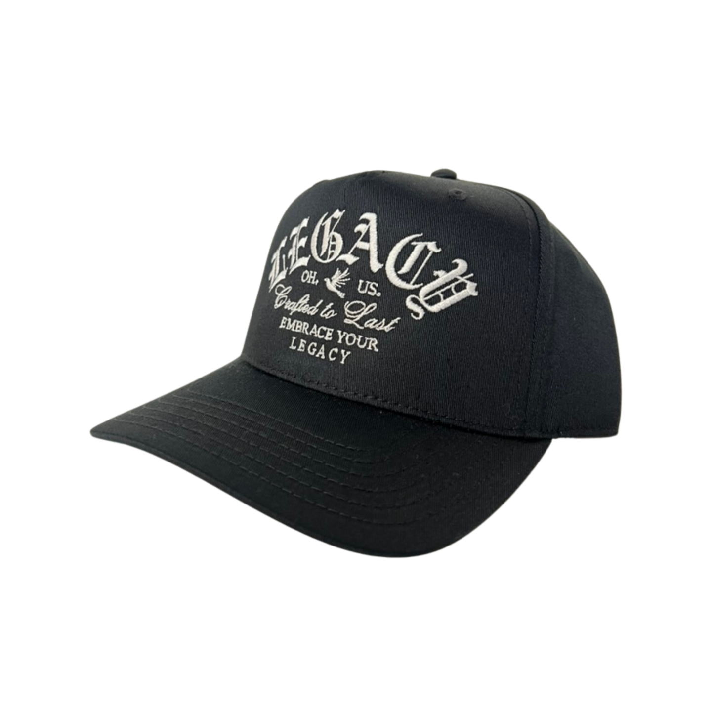 LEGACY EMBROIDERED HAT (BLACK)