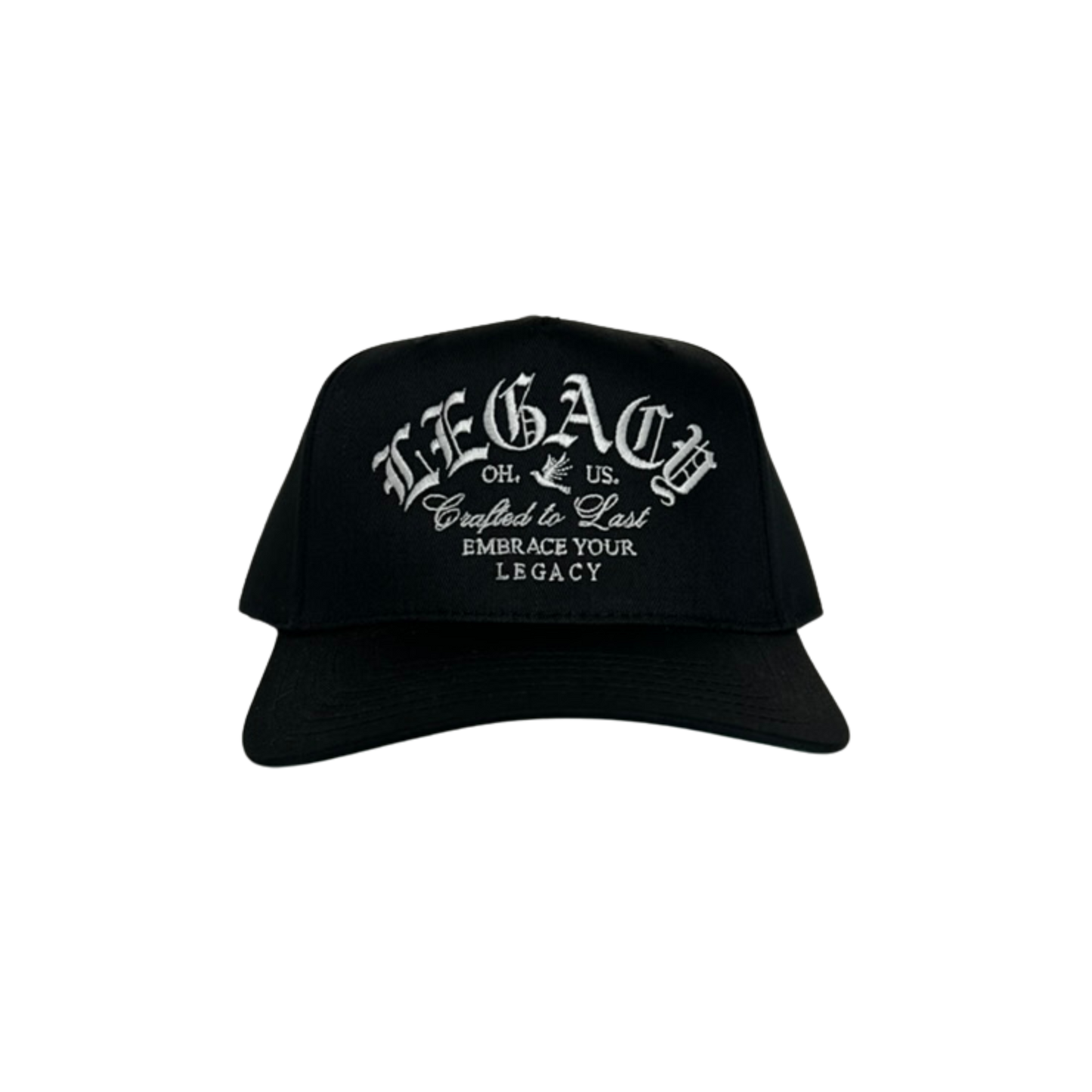 LEGACY EMBROIDERED HAT (BLACK)