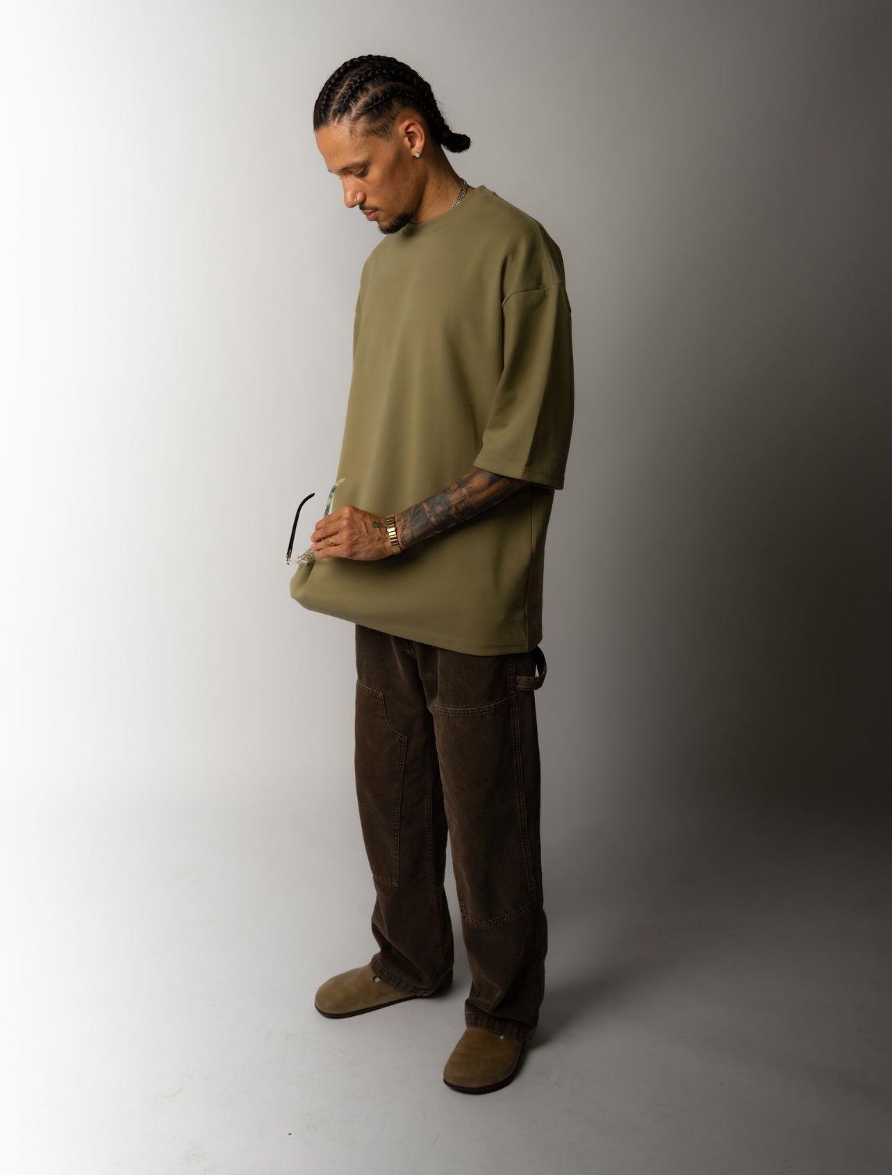 LEGACY OVERSIZED T (OLIVE GREEN)