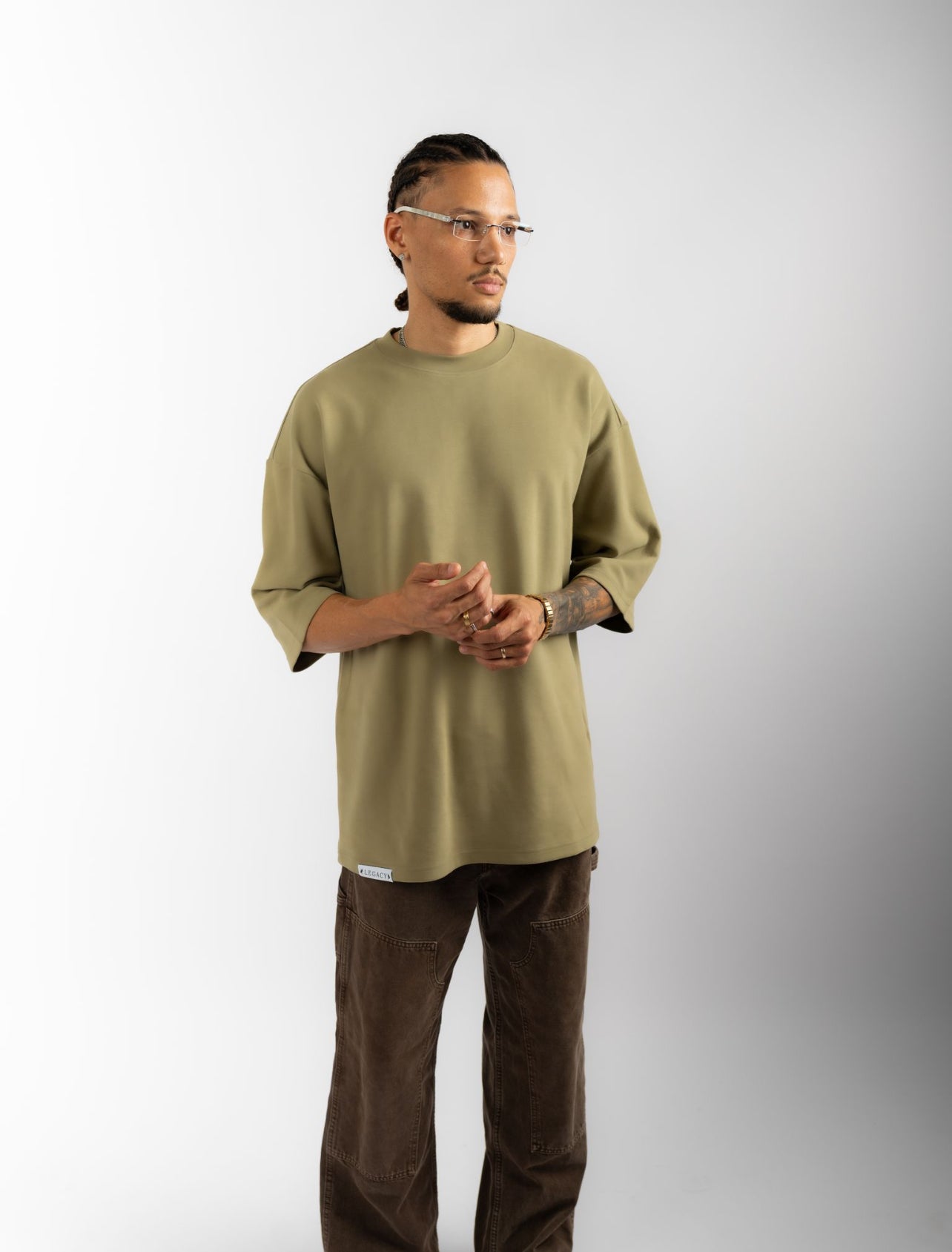 LEGACY OVERSIZED T (OLIVE GREEN)